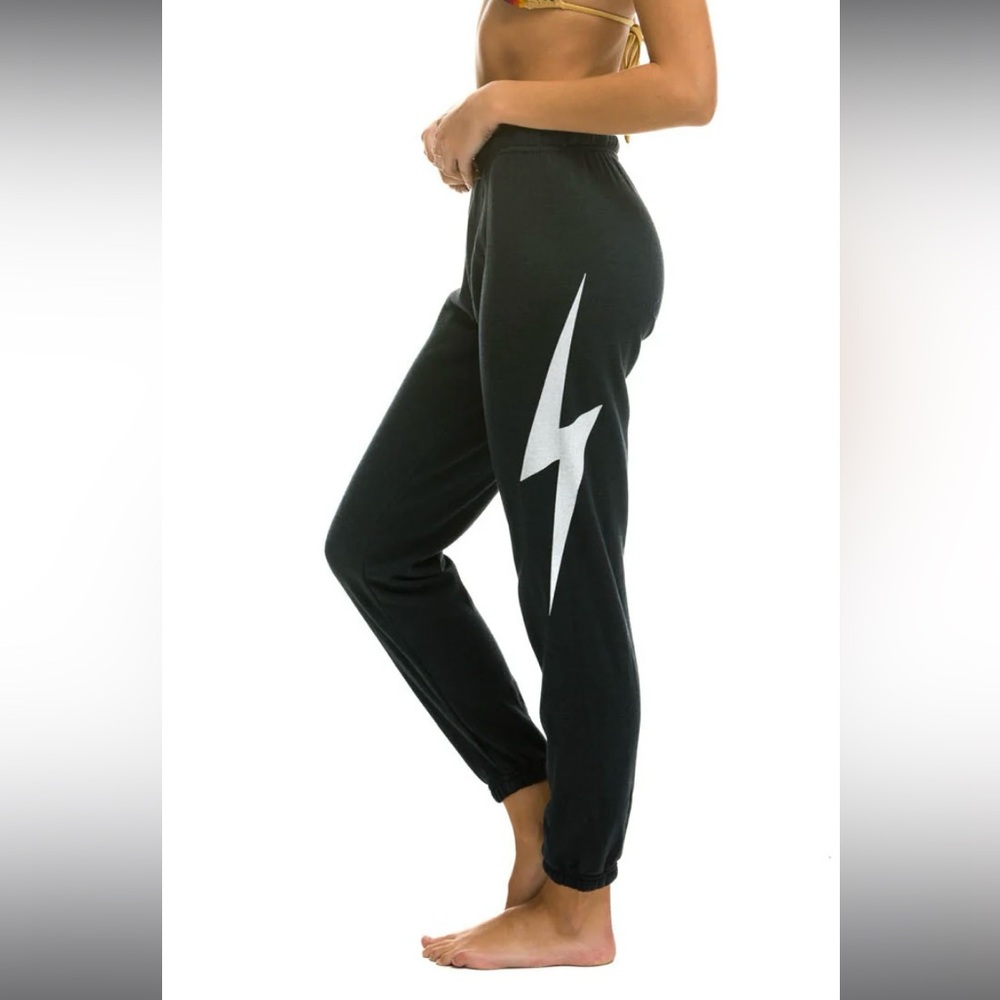 Aviator Nation Bolt Sweatpants - Charcoal